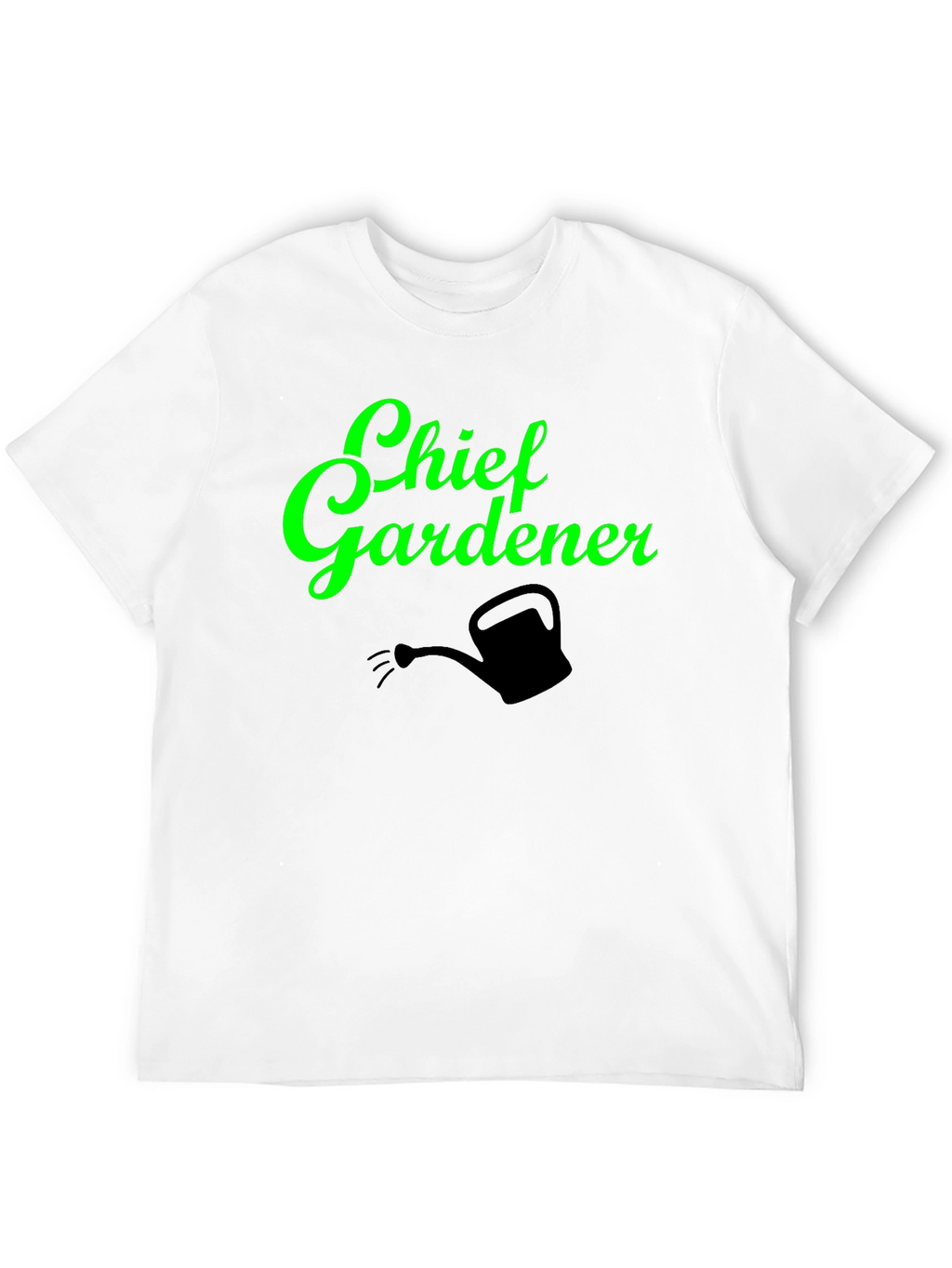 Chief Gardener T-Shirt - Funny Gardening Tee