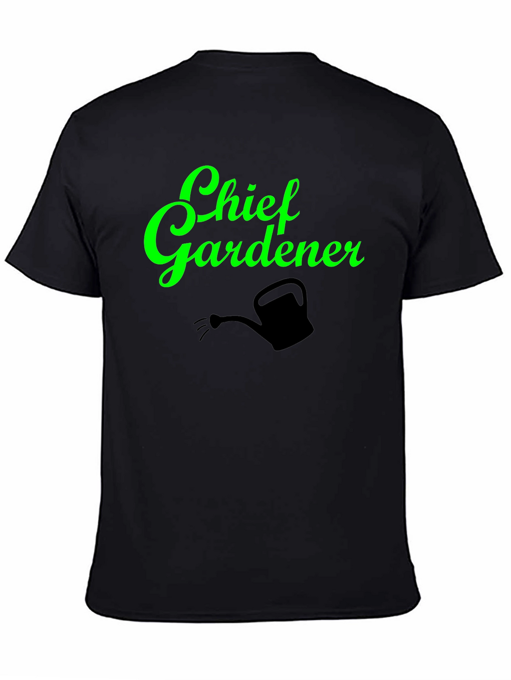 Chief Gardener T-Shirt - Funny Gardening Tee