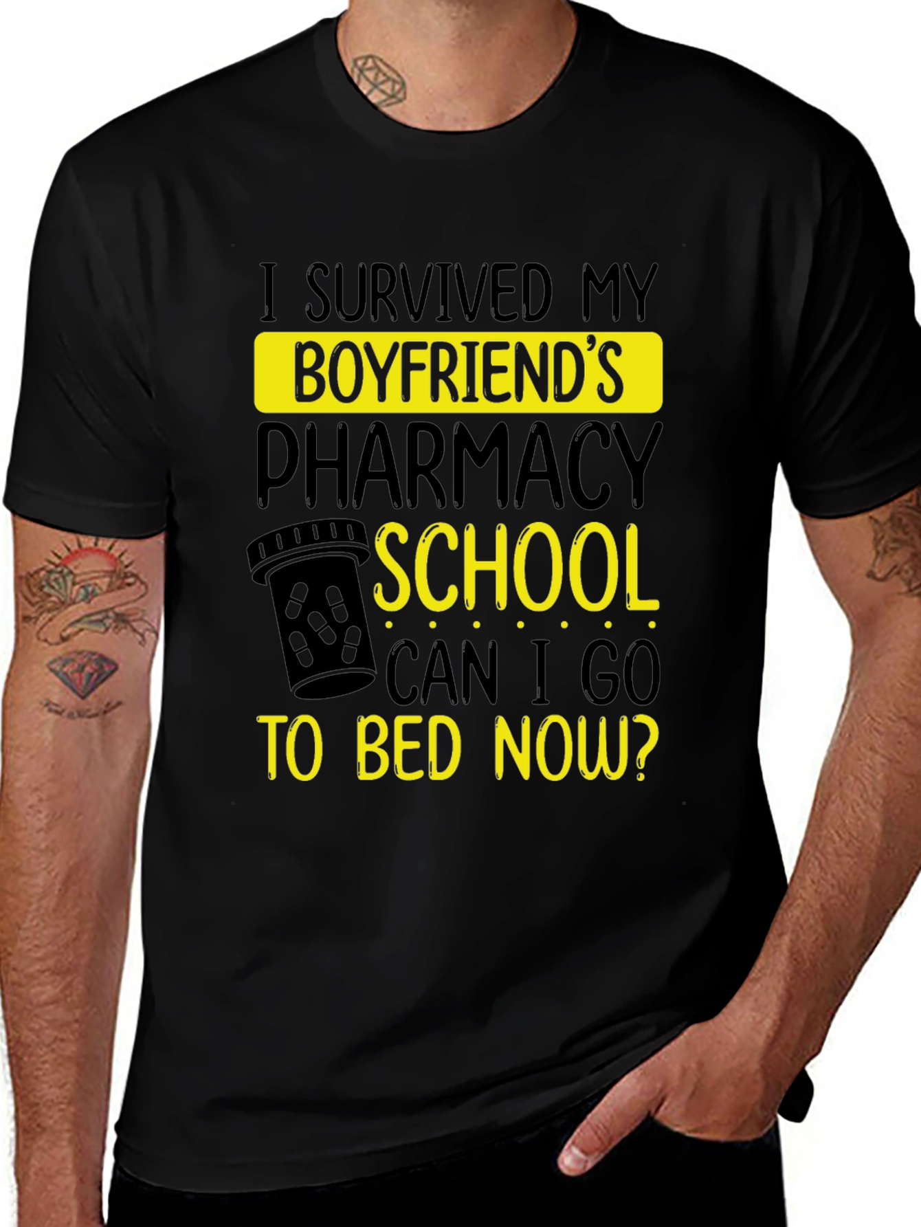 Boyfriends Pharmacy School Survivor T-Shirt