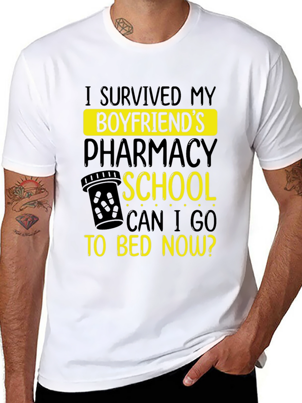 Boyfriends Pharmacy School Survivor T-Shirt