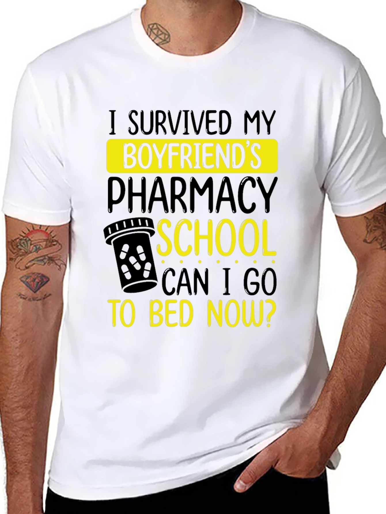 Boyfriends Pharmacy School Survivor T-Shirt