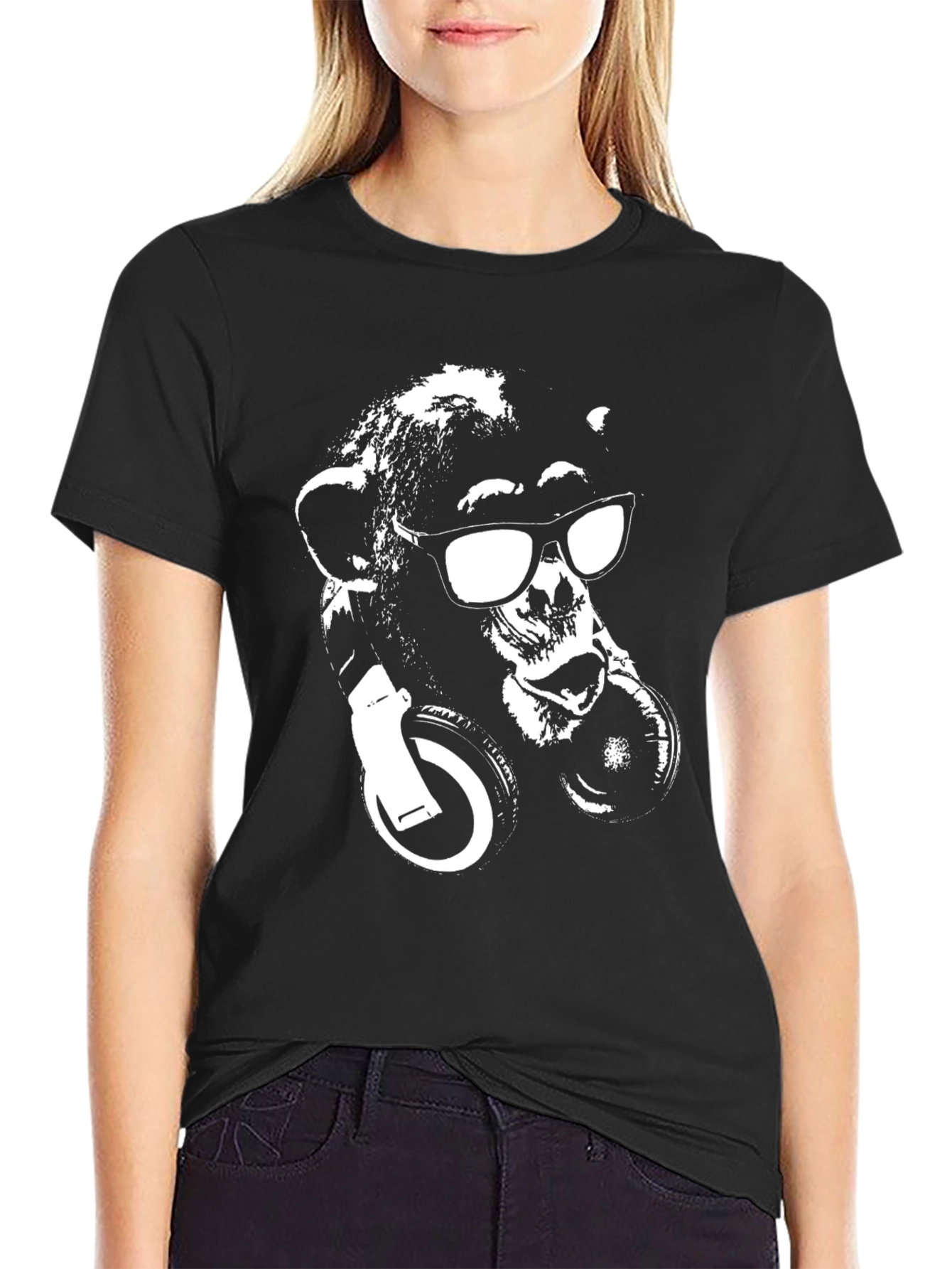 DJ Monkey Graphic Tee
