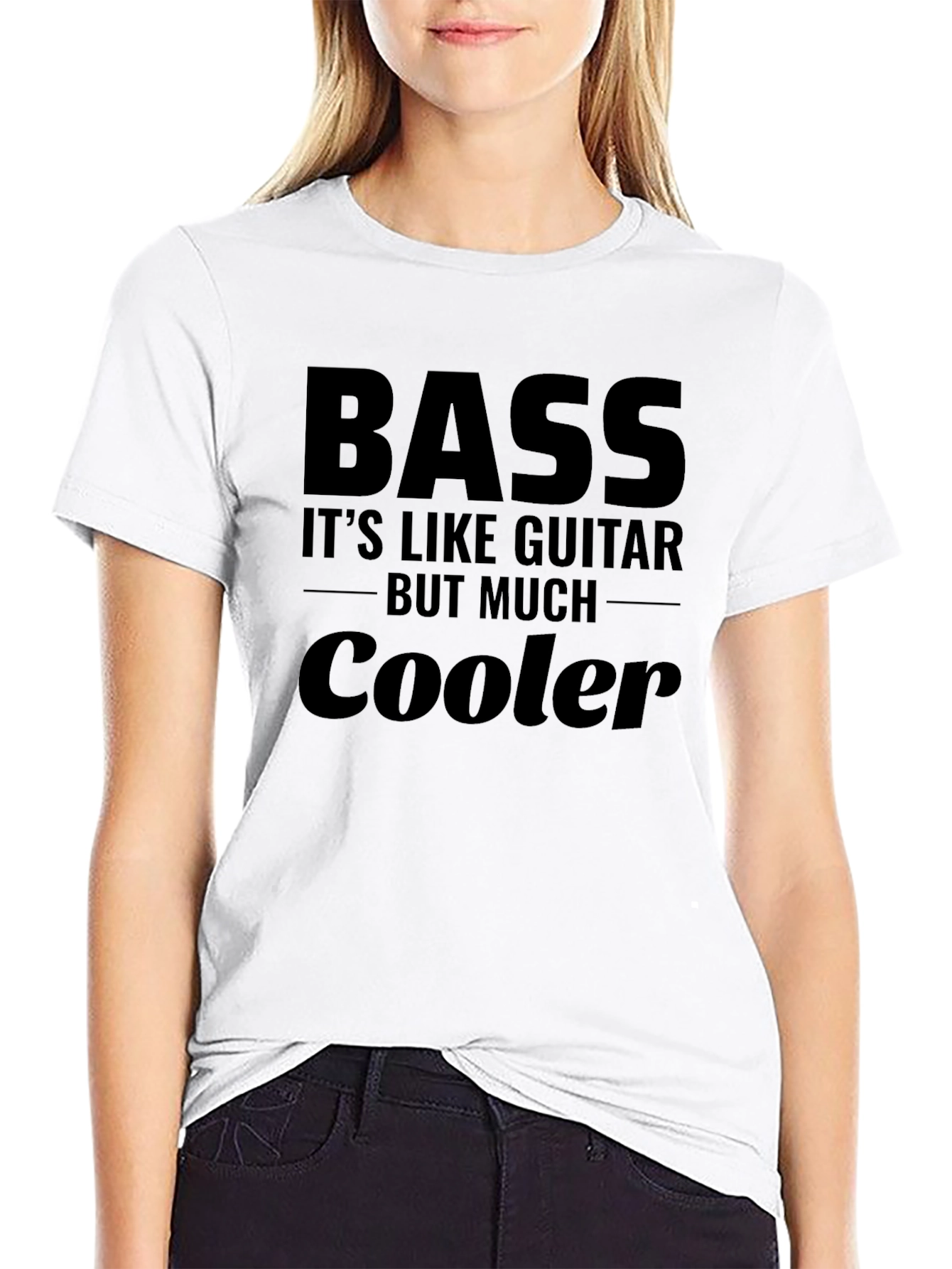Bass Guitar is Cooler Tee