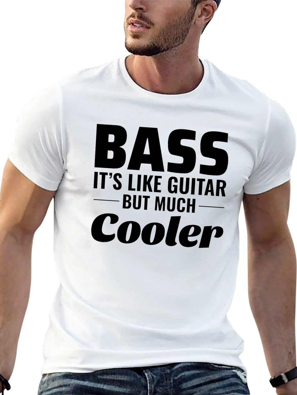 Bass Guitar is Cooler Tee