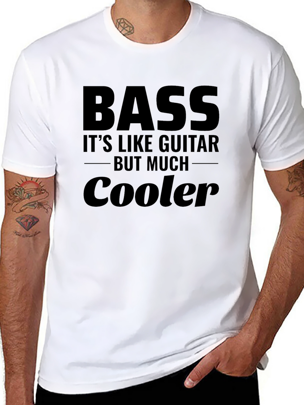 Bass Guitar is Cooler Tee