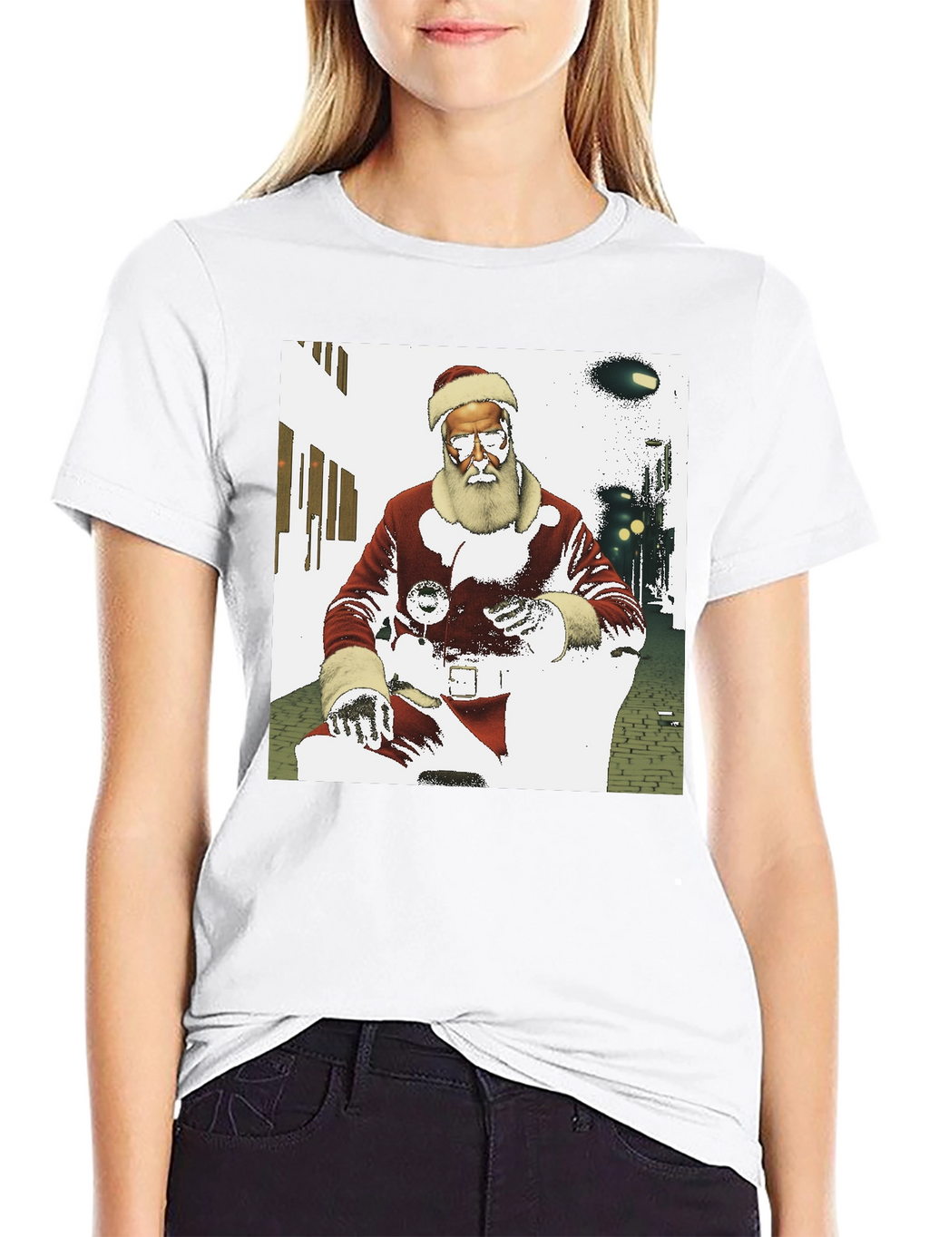 Cool Santa T-Shirt - Holiday Style