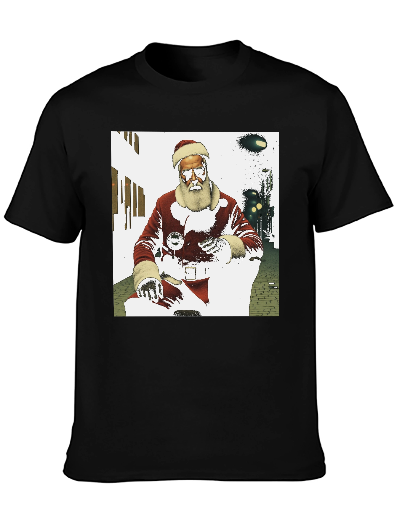 Cool Santa T-Shirt - Holiday Style