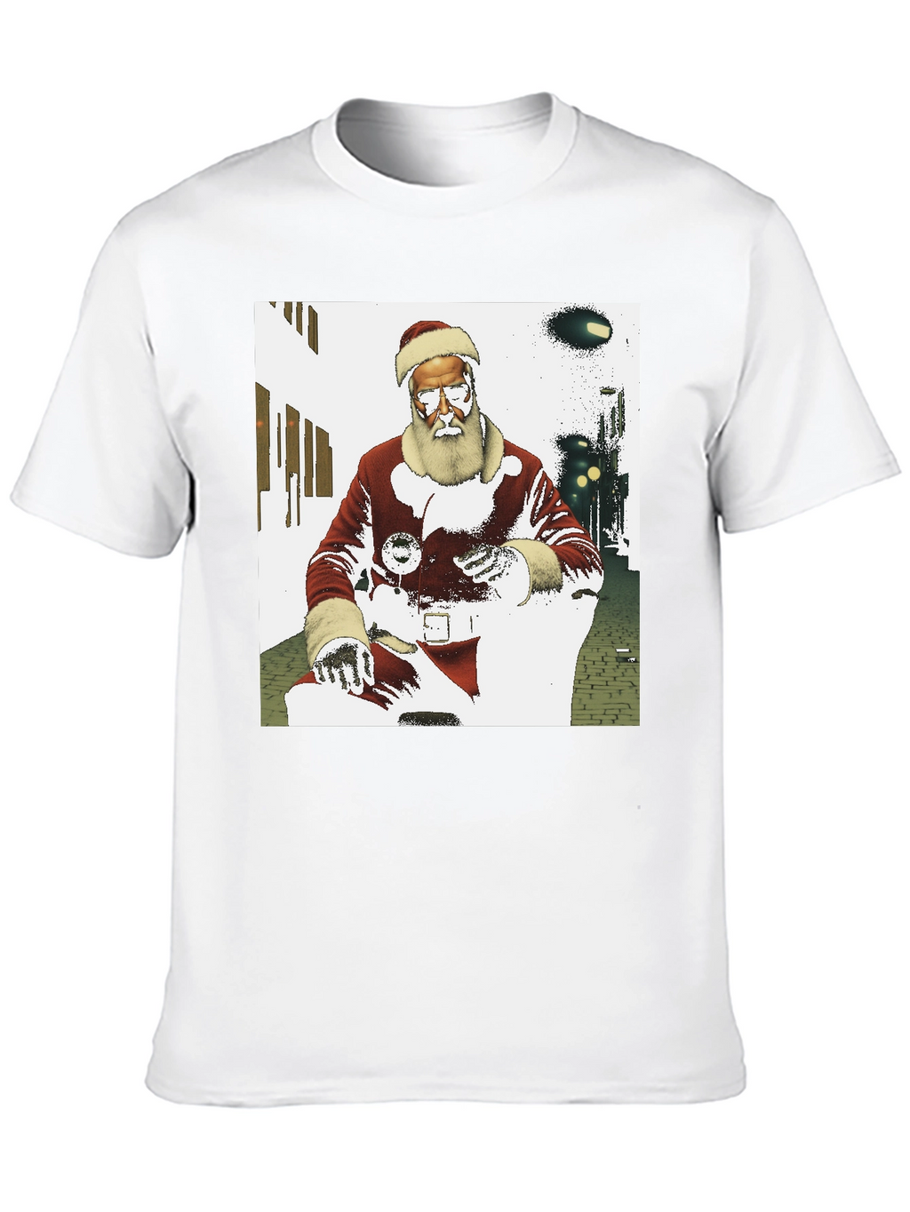 Cool Santa T-Shirt - Holiday Style