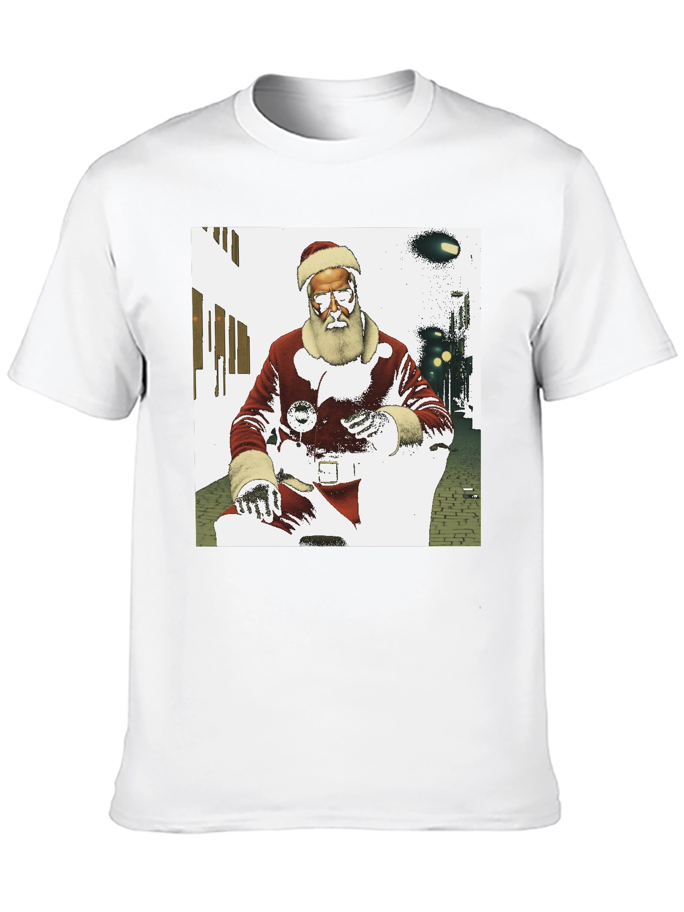 Cool Santa T-Shirt - Holiday Style