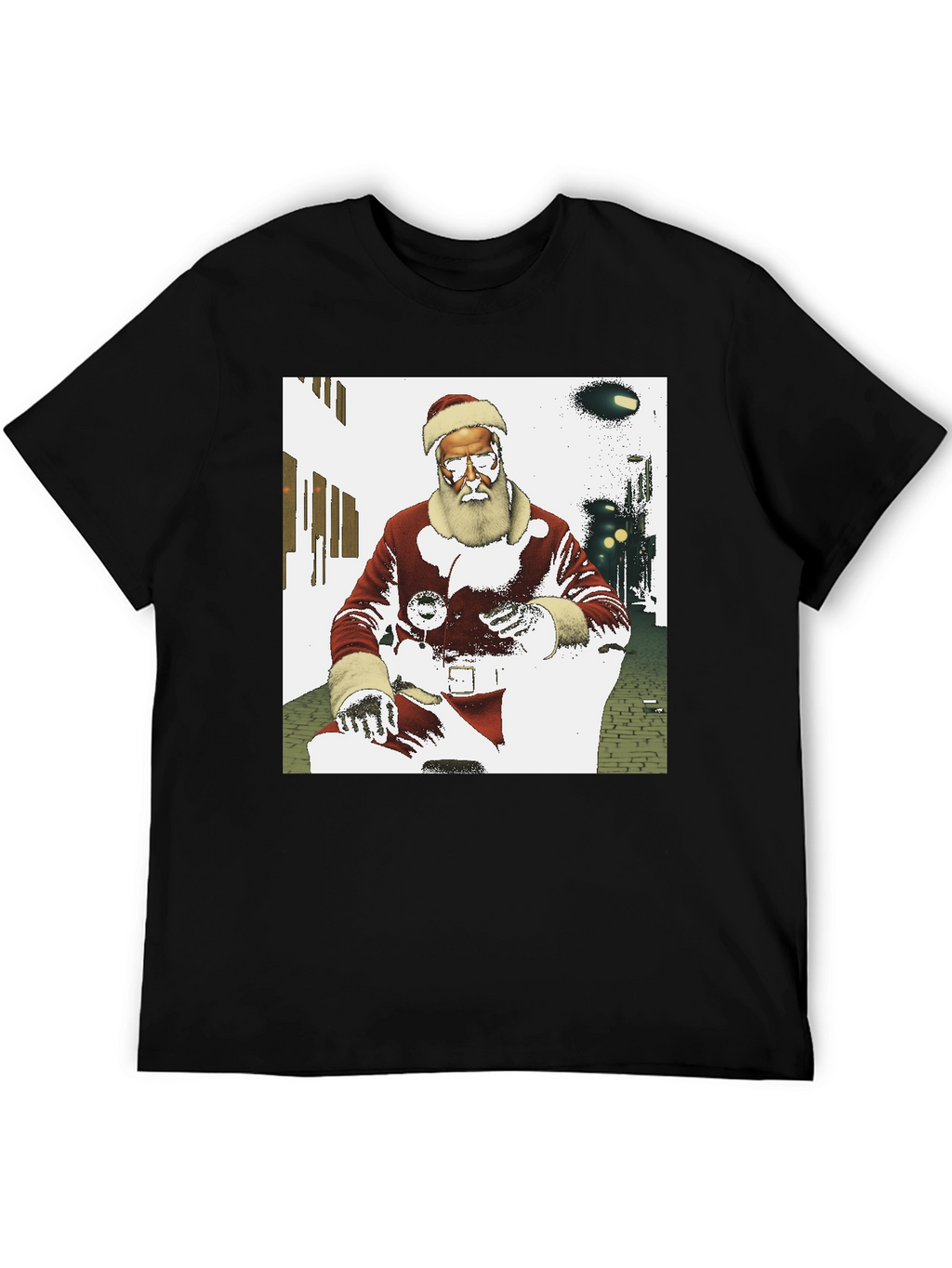 Cool Santa T-Shirt - Holiday Style