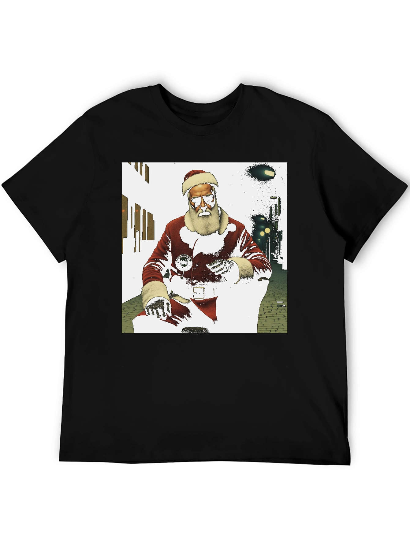 Cool Santa T-Shirt - Holiday Style