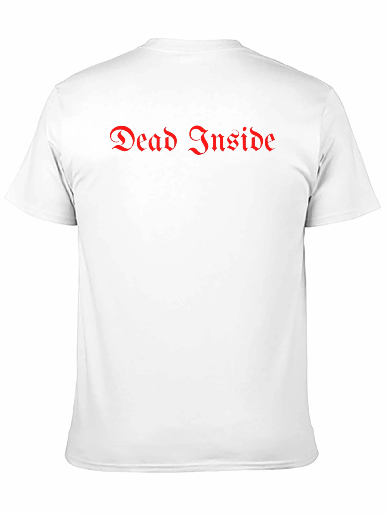 Dead Inside Gothic Tee - Black Humor T-Shirt
