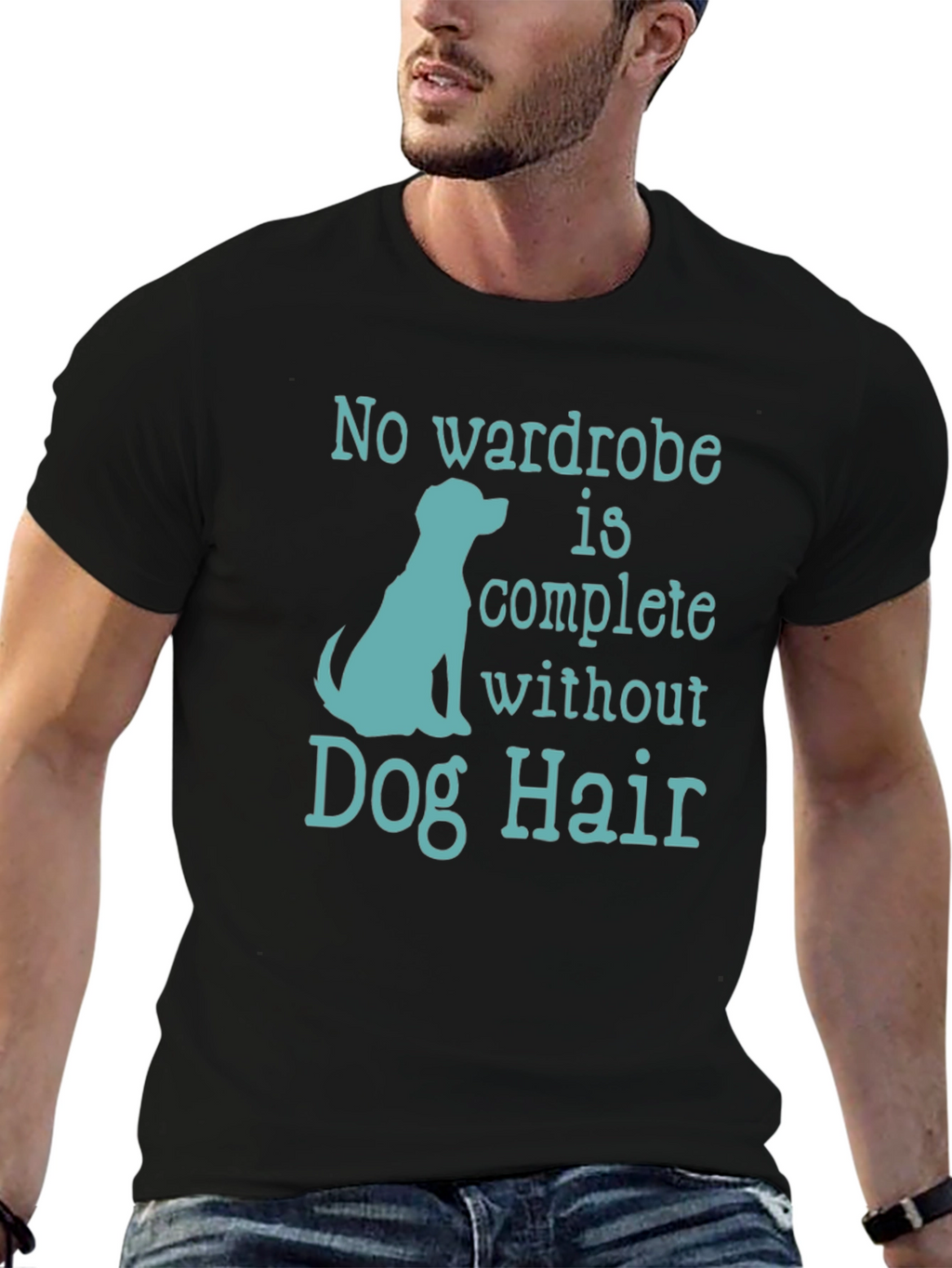Dog Hair T-Shirt - Pet Lover Tee