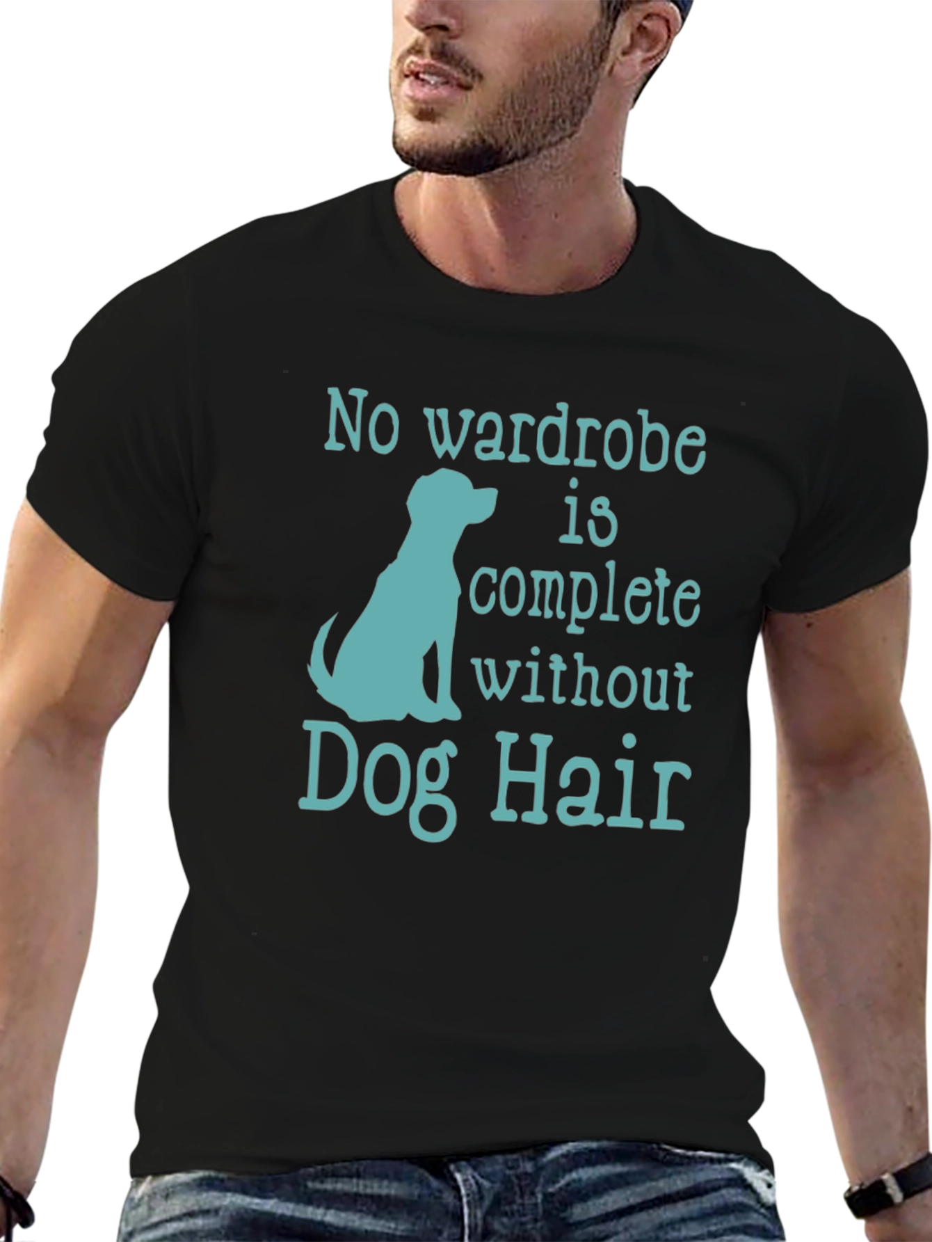 Dog Hair T-Shirt - Pet Lover Tee