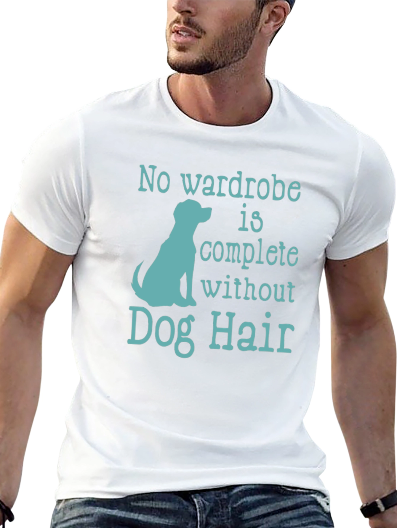 Dog Hair T-Shirt - Pet Lover Tee