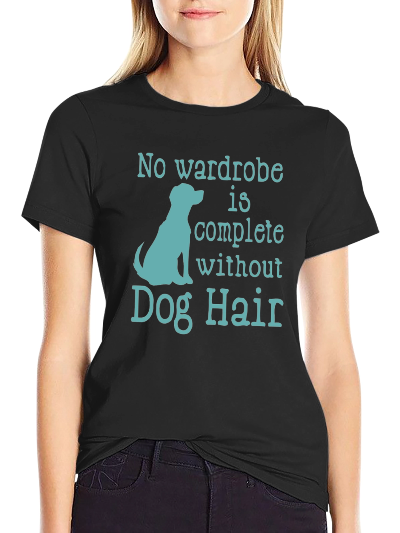 Dog Hair T-Shirt - Pet Lover Tee