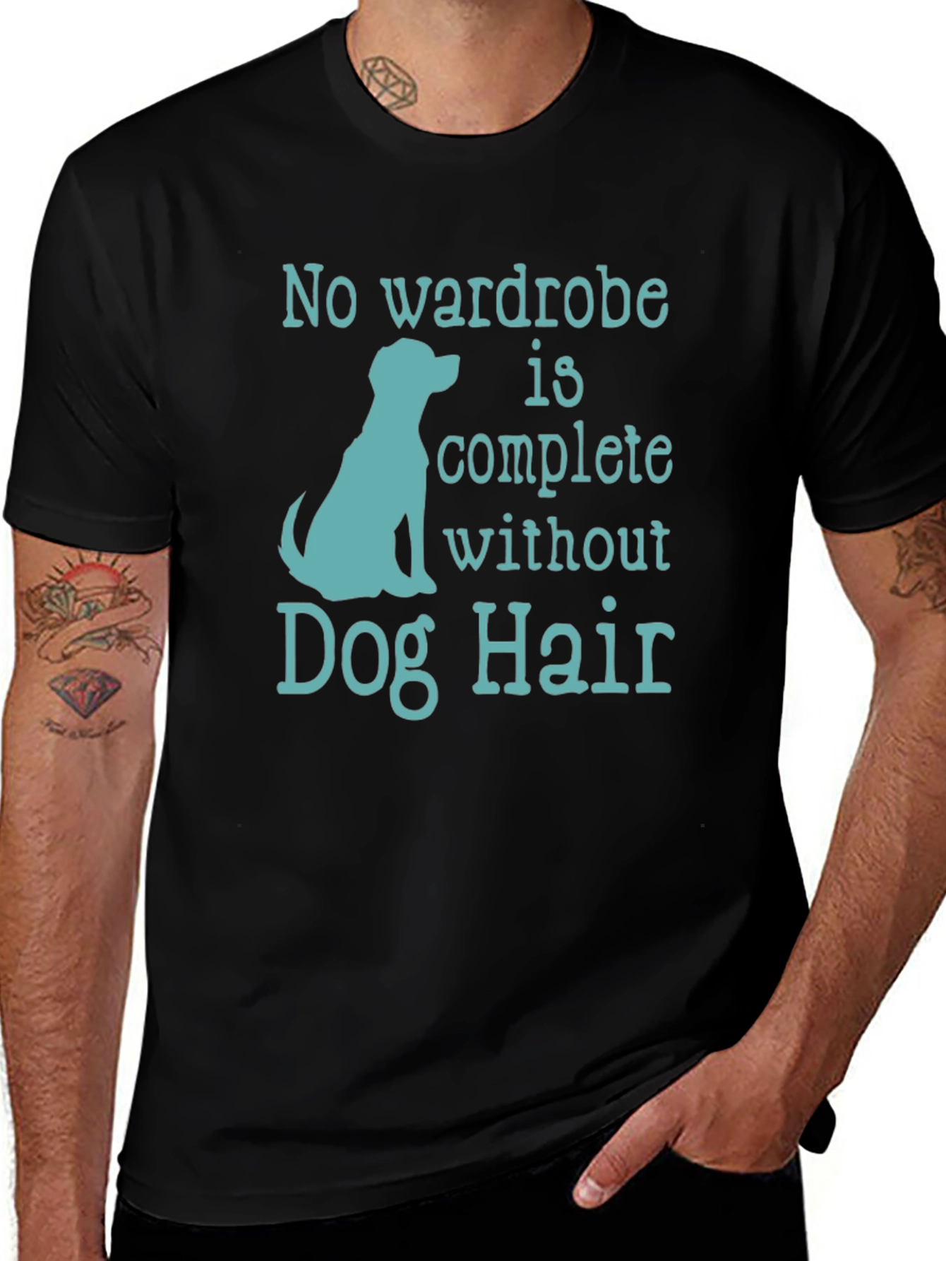 Dog Hair T-Shirt - Pet Lover Tee