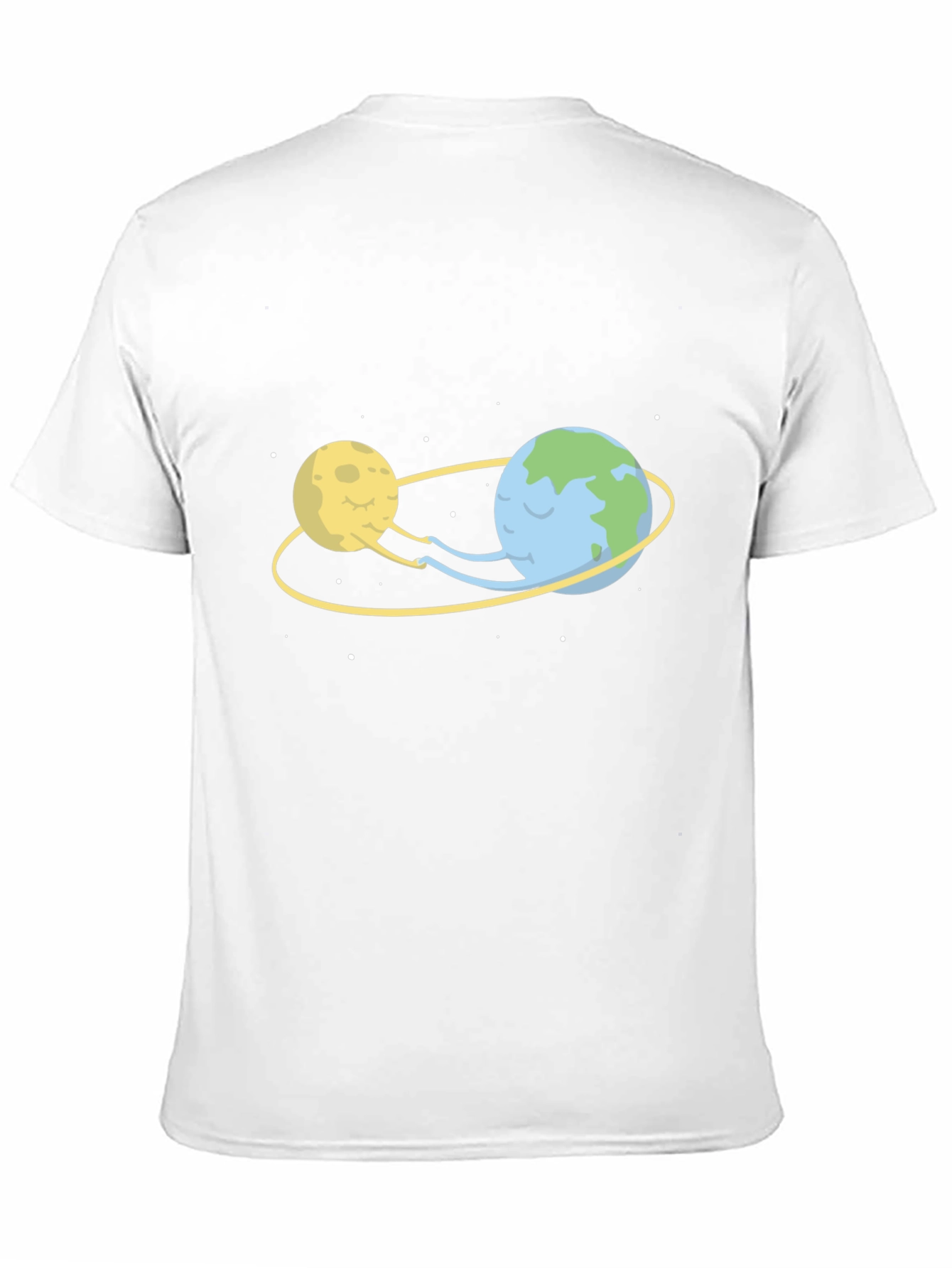 Earth & Moon Orbit T-Shirt - Graphic Tee
