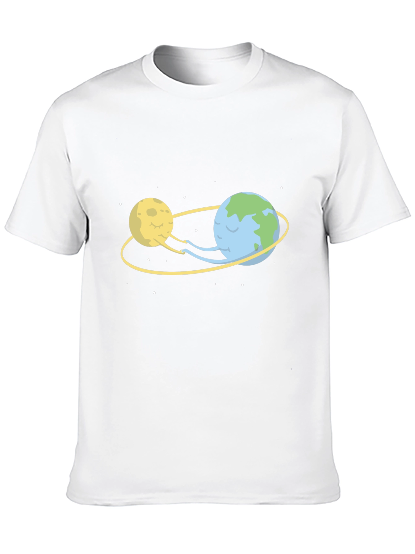 Earth & Moon Orbit T-Shirt - Graphic Tee