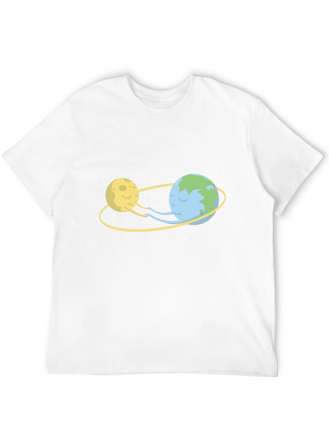 Earth & Moon Orbit T-Shirt - Graphic Tee