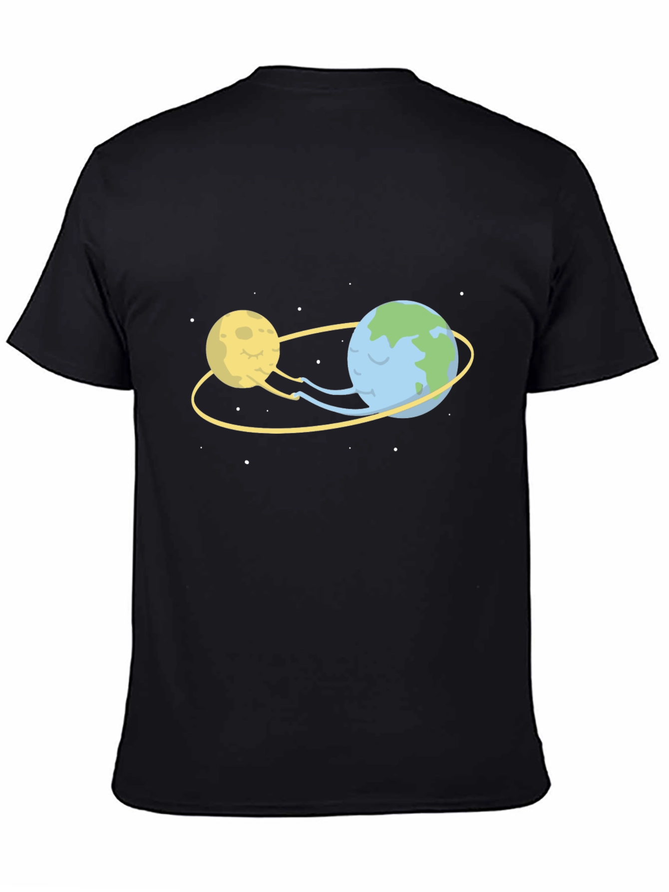 Earth & Moon Orbit T-Shirt - Graphic Tee