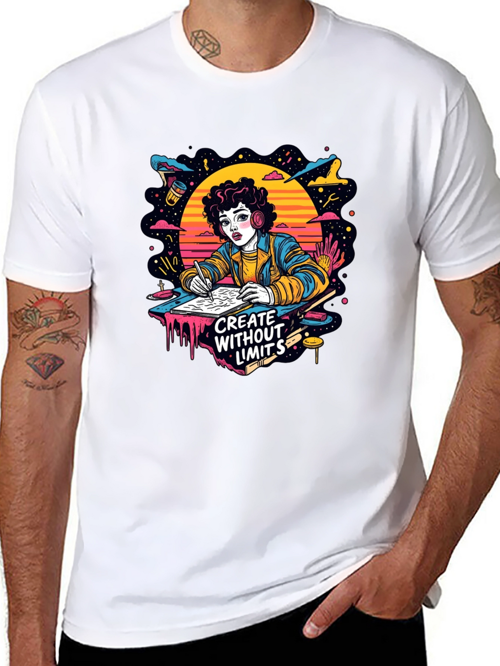 Creative Spirit Graphic T-Shirt - Unisex
