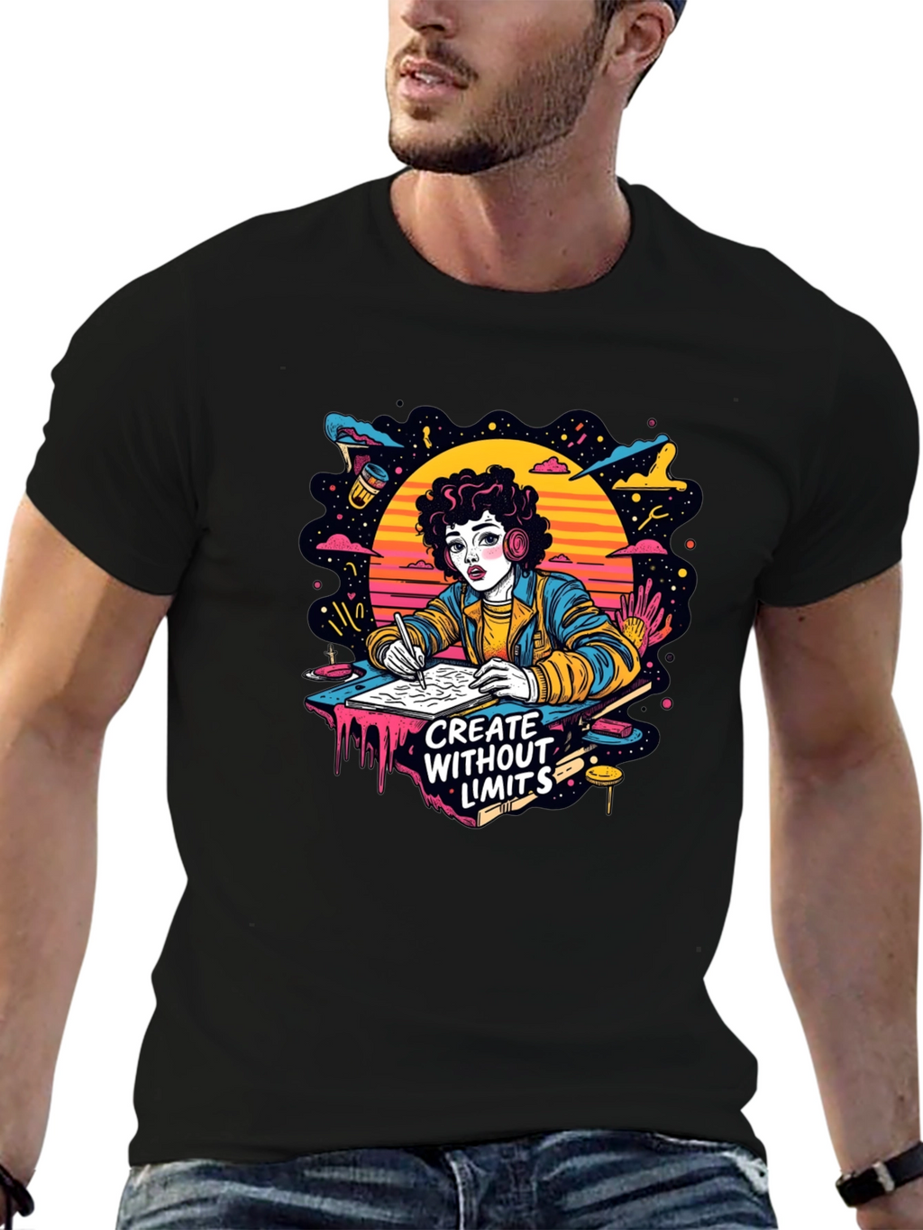Creative Spirit Graphic T-Shirt - Unisex