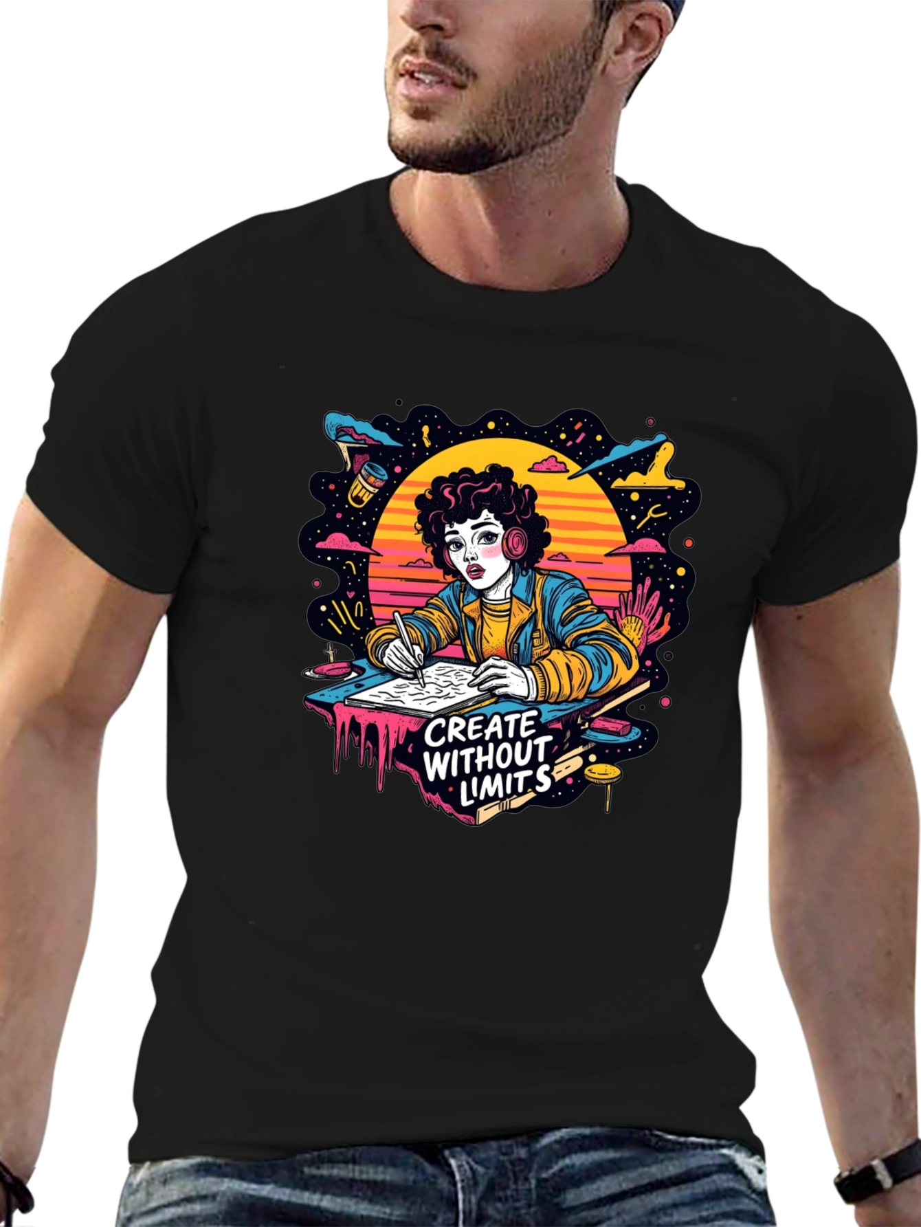 Creative Spirit Graphic T-Shirt - Unisex