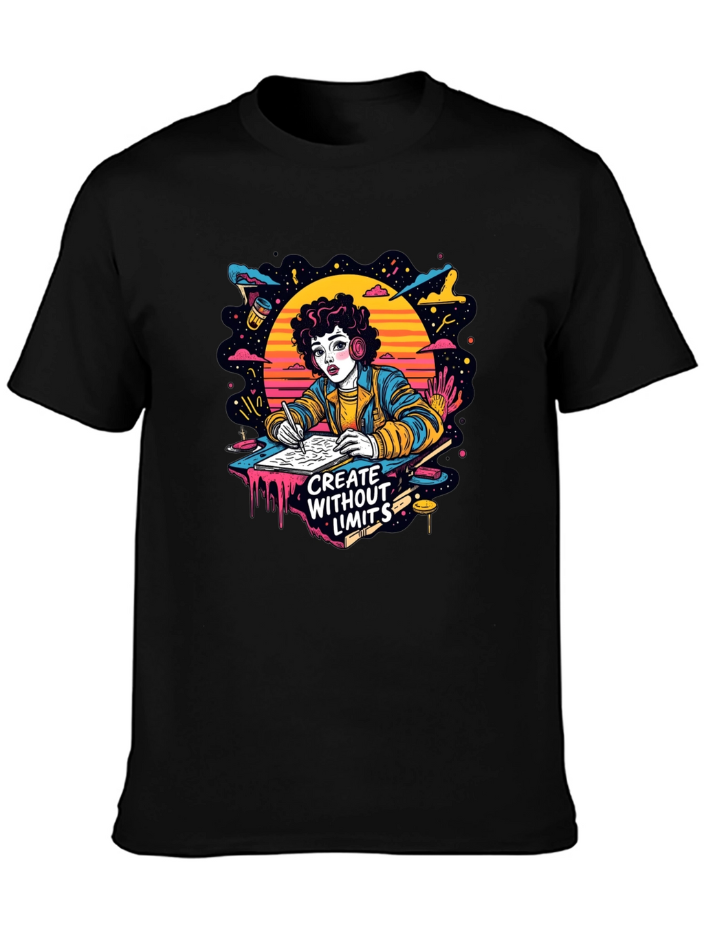Creative Spirit Graphic T-Shirt - Unisex