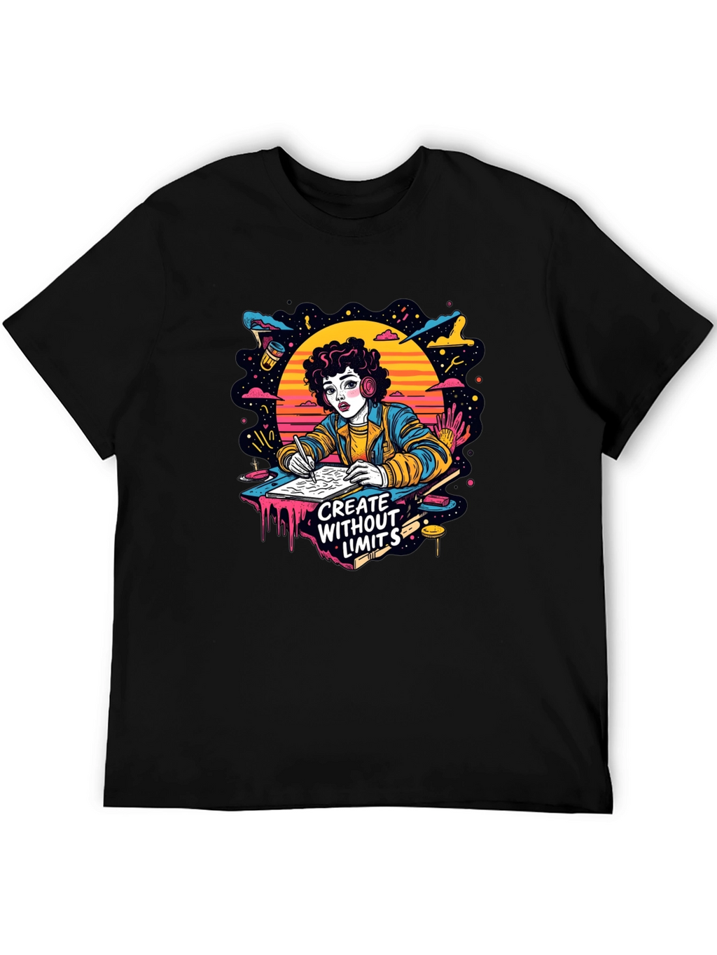 Creative Spirit Graphic T-Shirt - Unisex
