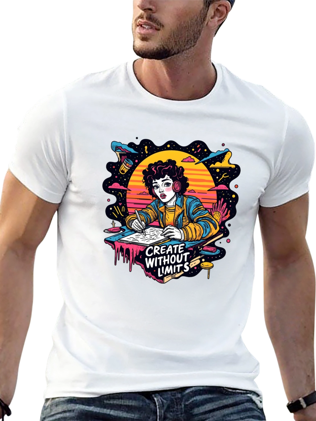 Creative Spirit Graphic T-Shirt - Unisex