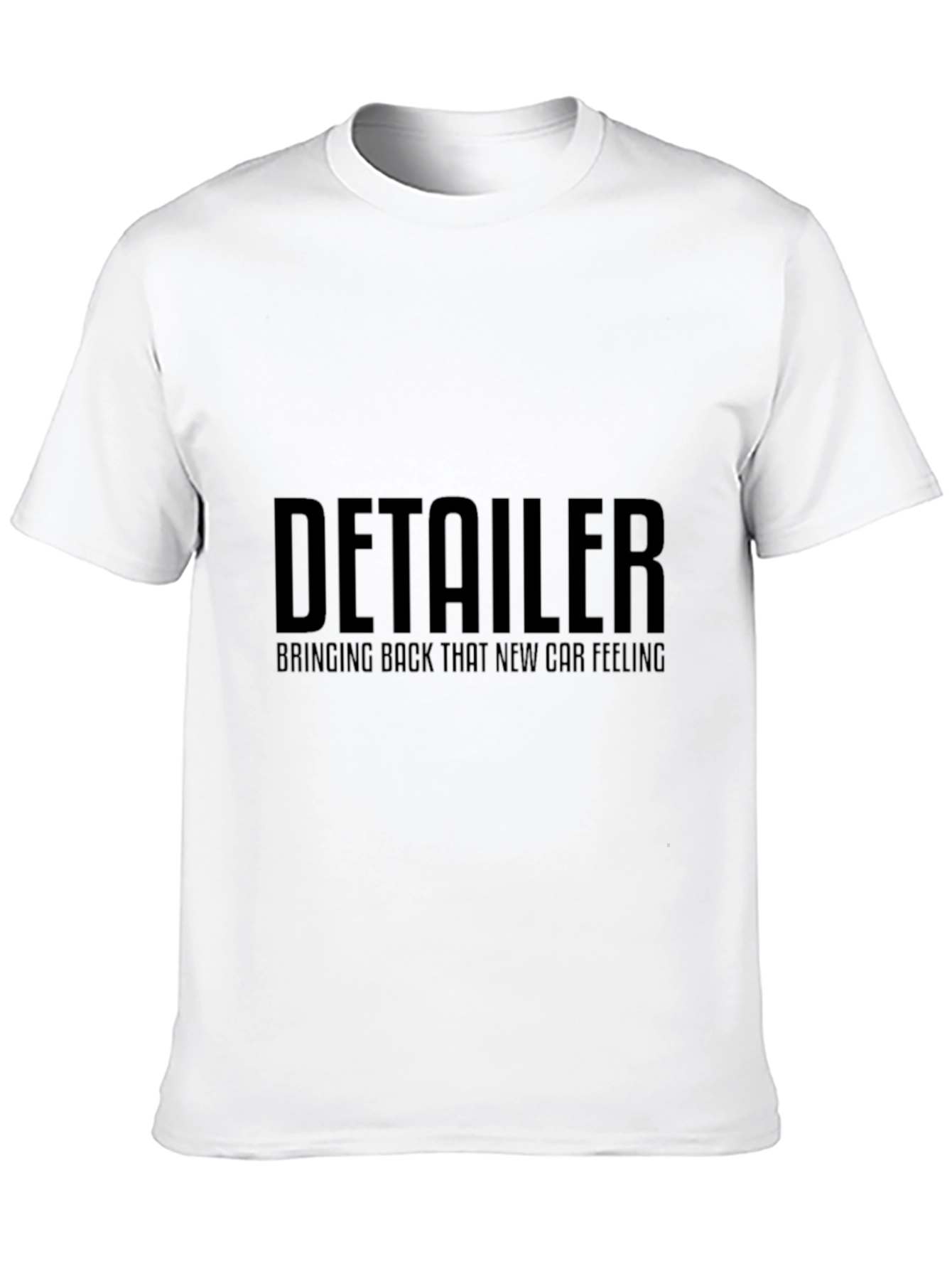 Detailer T-Shirt: Bringing Back That New Car Feeling