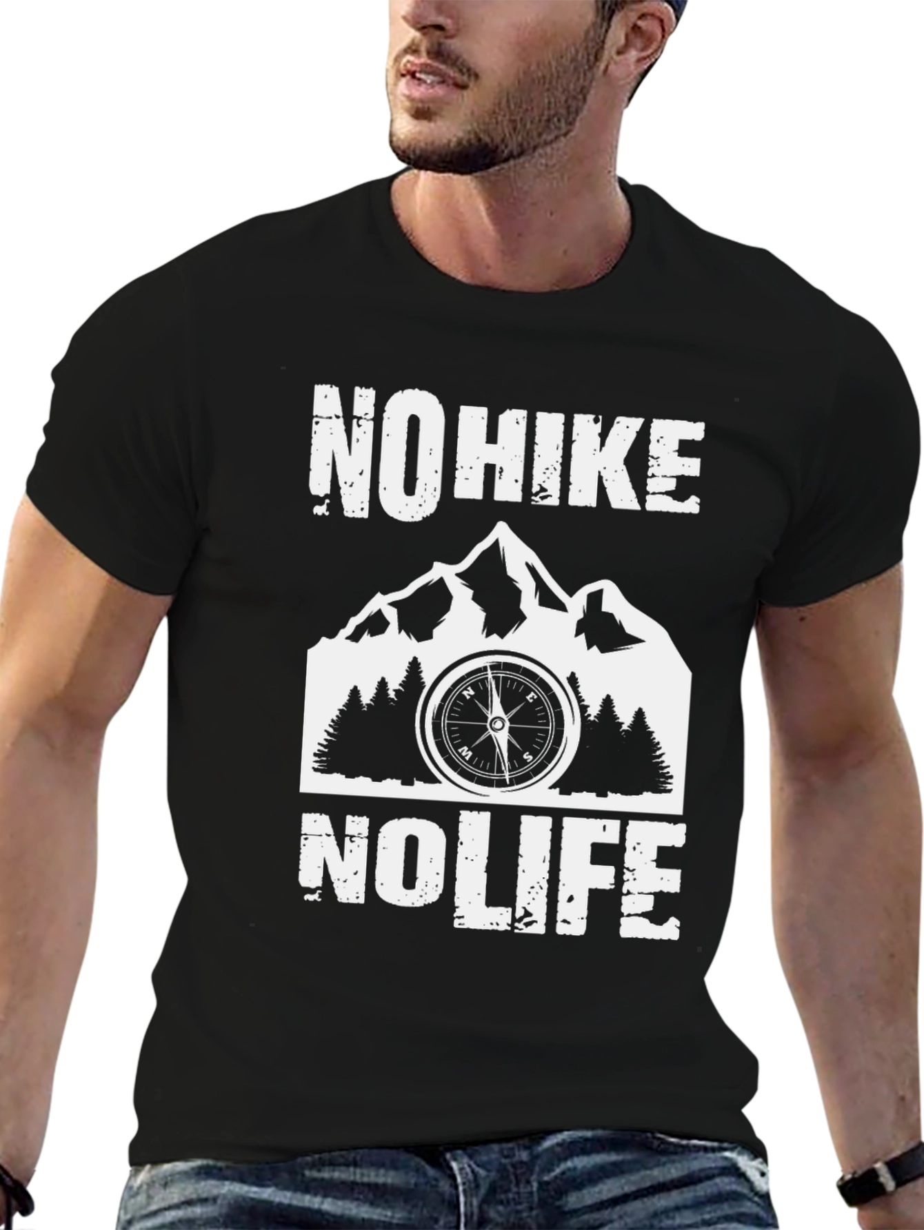 No Hike No Life Graphic Tee - Adventure Ready!