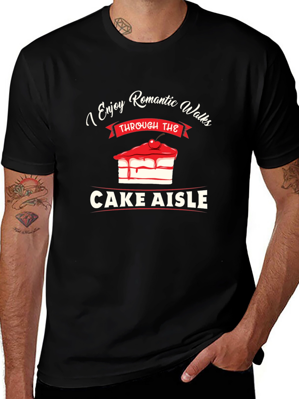 Romantic Walks Cake Aisle Graphic Tee