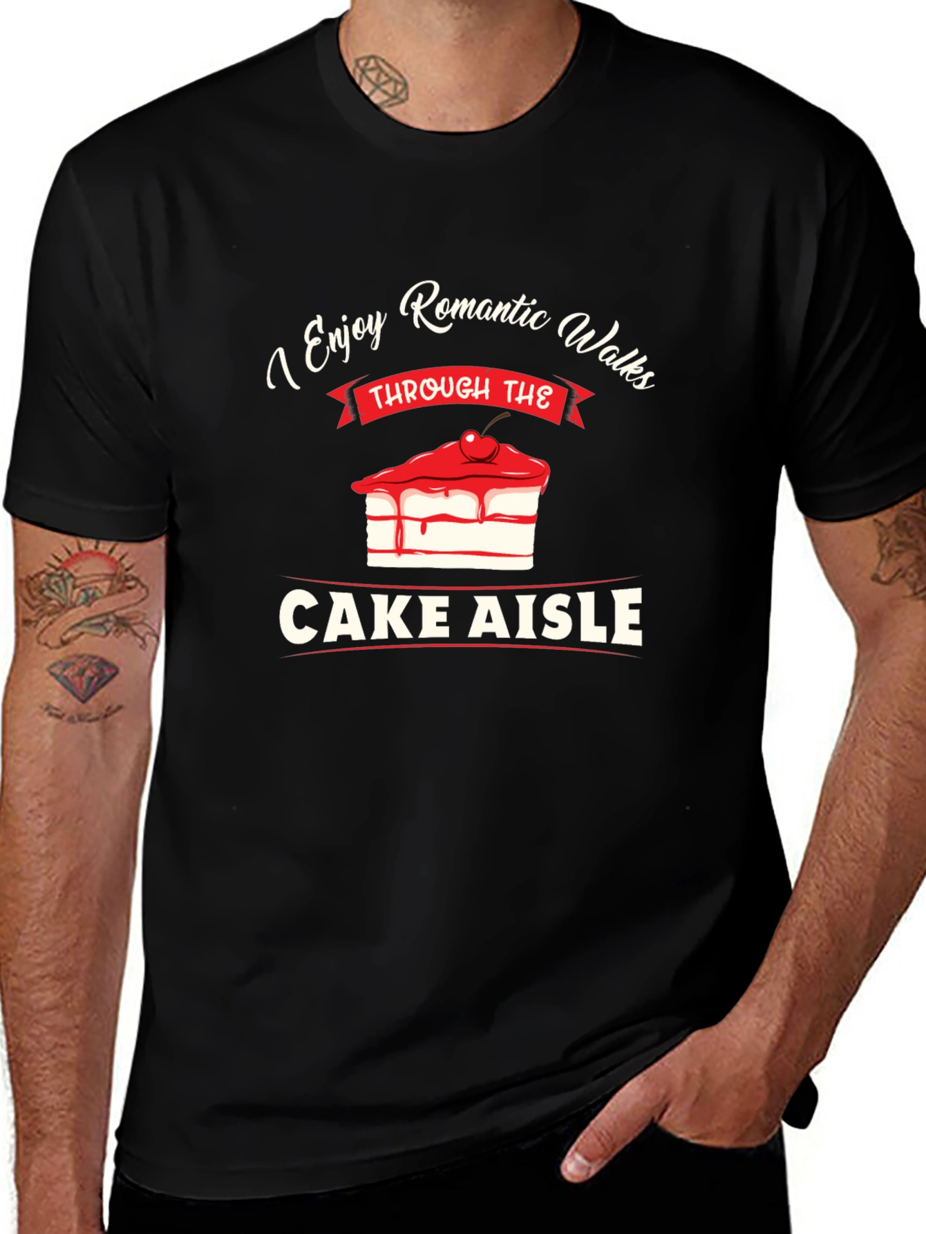 Romantic Walks Cake Aisle Graphic Tee