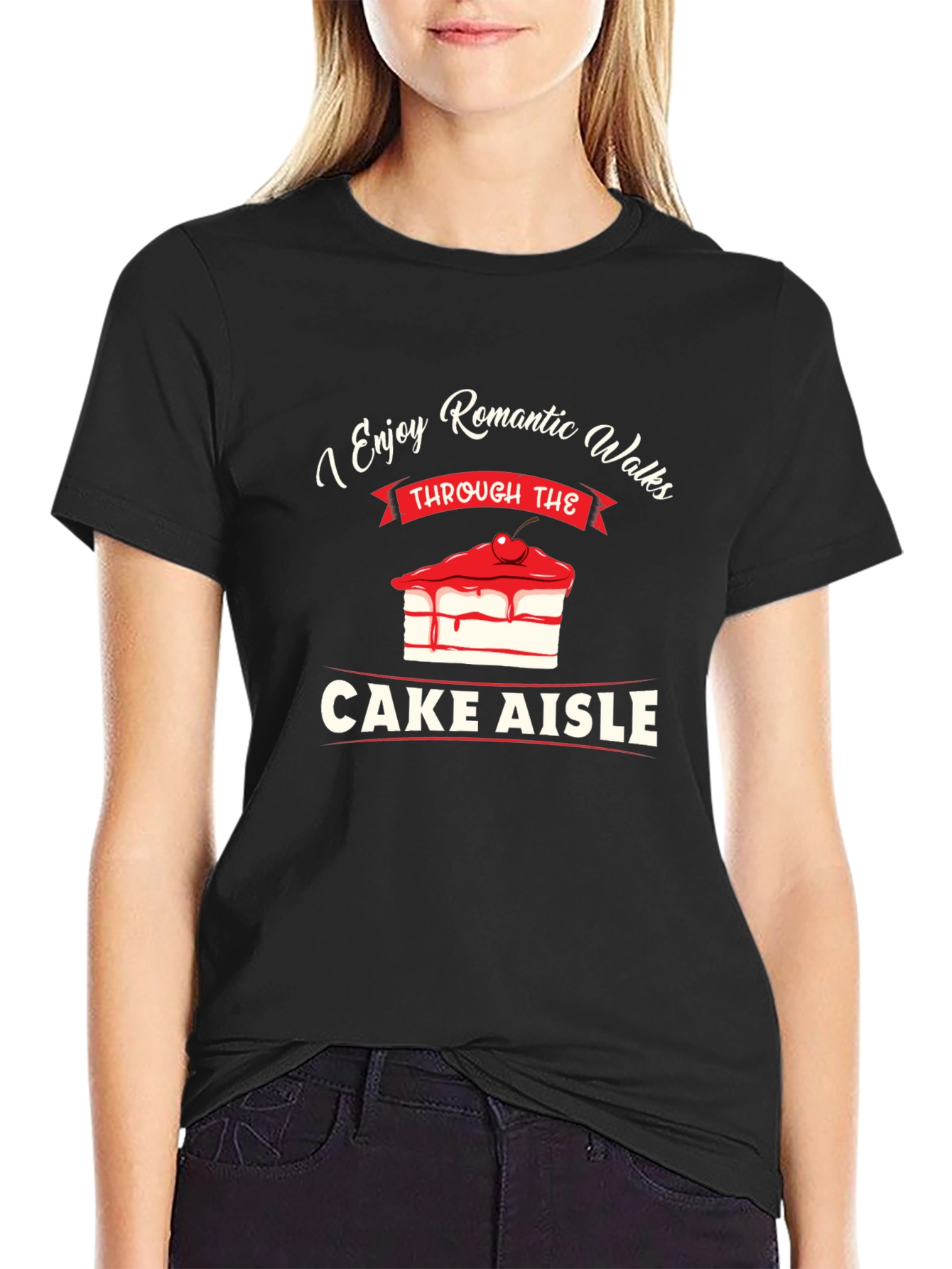Romantic Walks Cake Aisle Graphic Tee