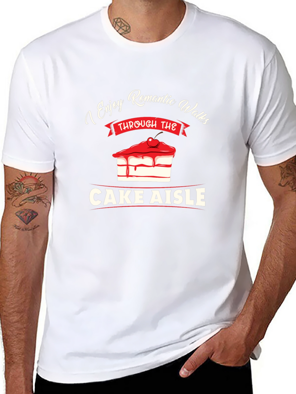 Romantic Walks Cake Aisle Graphic Tee