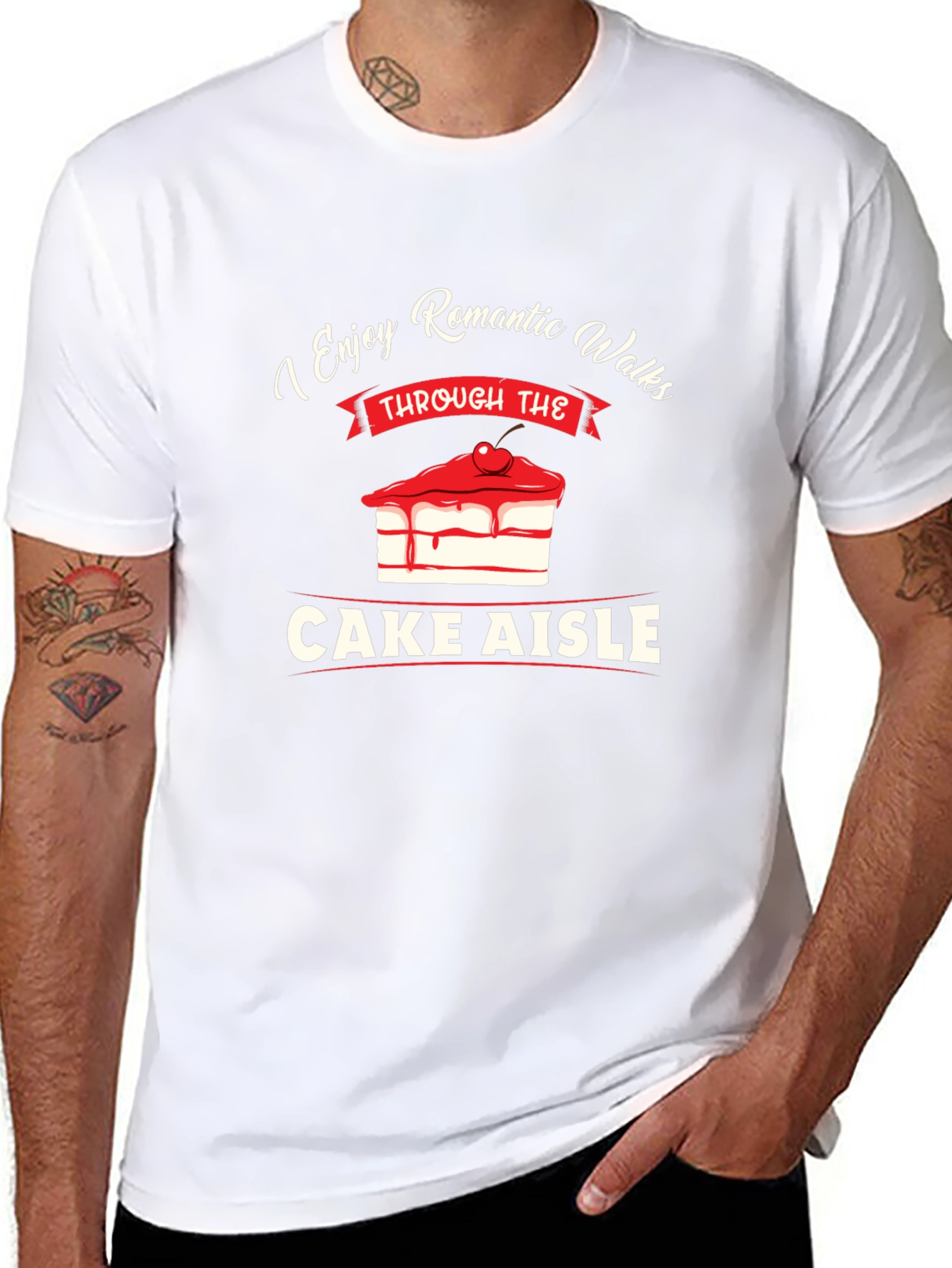 Romantic Walks Cake Aisle Graphic Tee