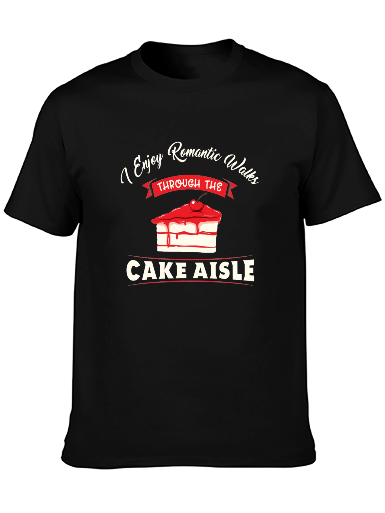 Romantic Walks Cake Aisle Graphic Tee