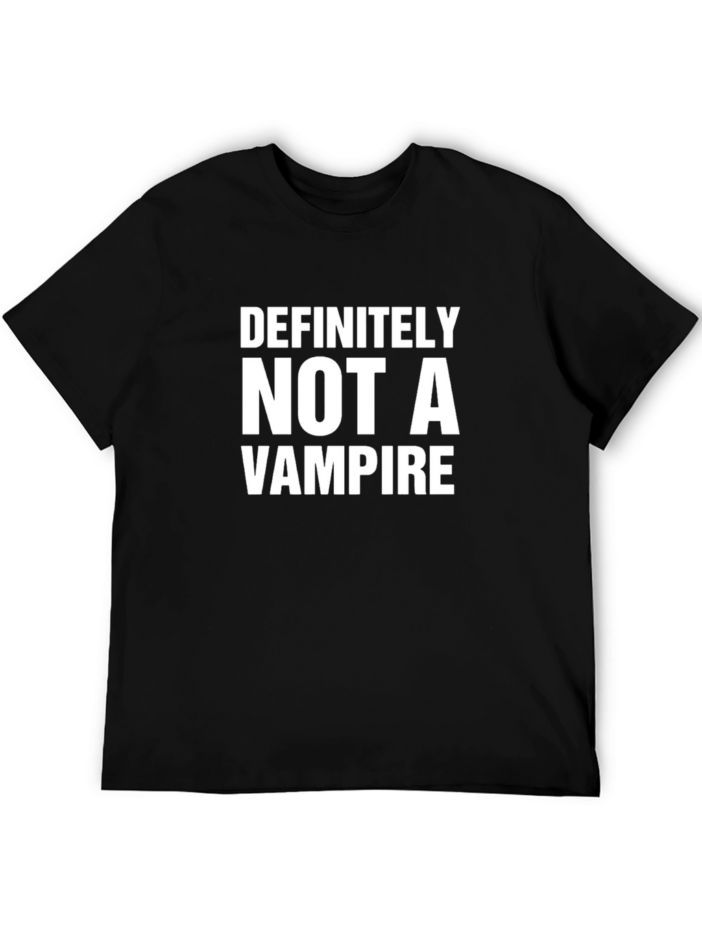 Definitely Not A Vampire Graphic T-Shirt