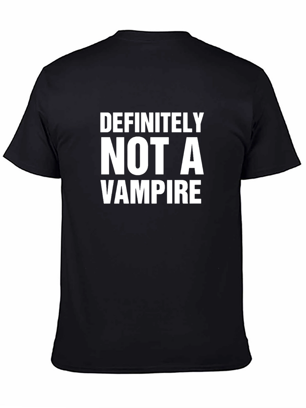 Definitely Not A Vampire Graphic T-Shirt