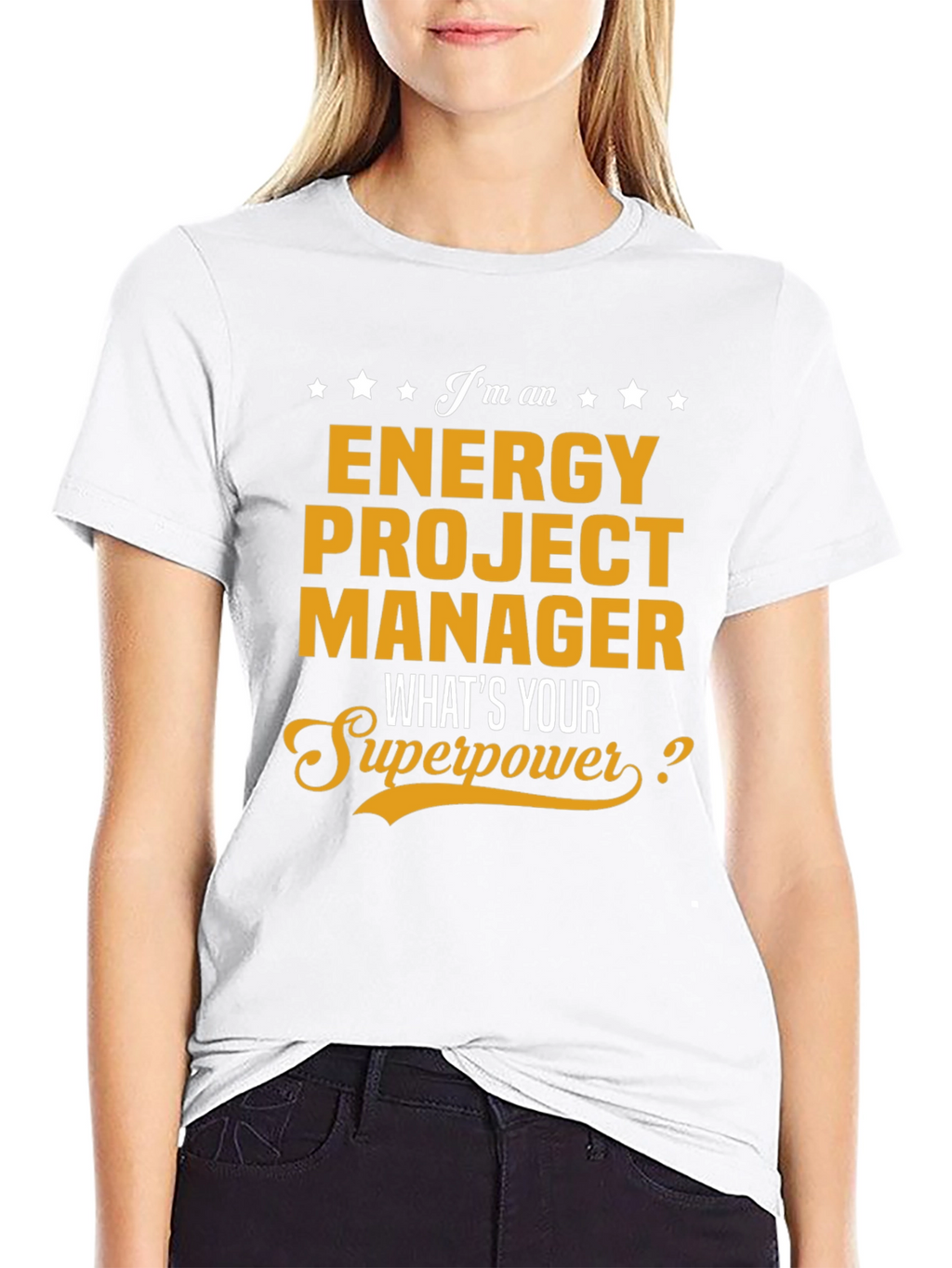 Energy Project Manager Superpower T-Shirt