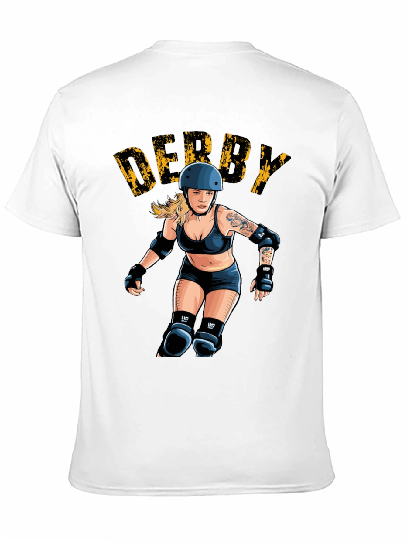 Derby Girl Graphic T-Shirt - Roller Derby Tee