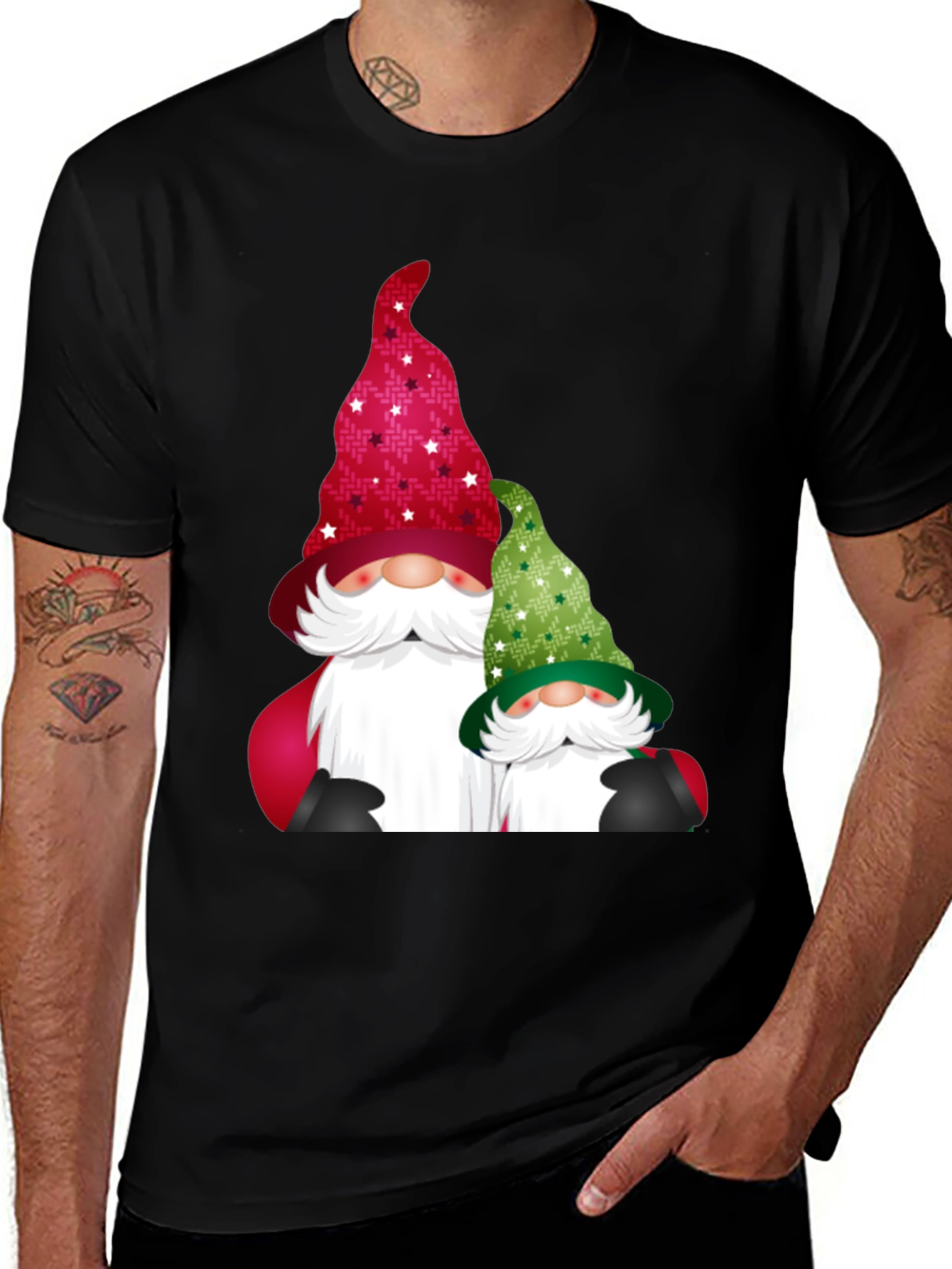 Festive Gnome Graphic Tee
