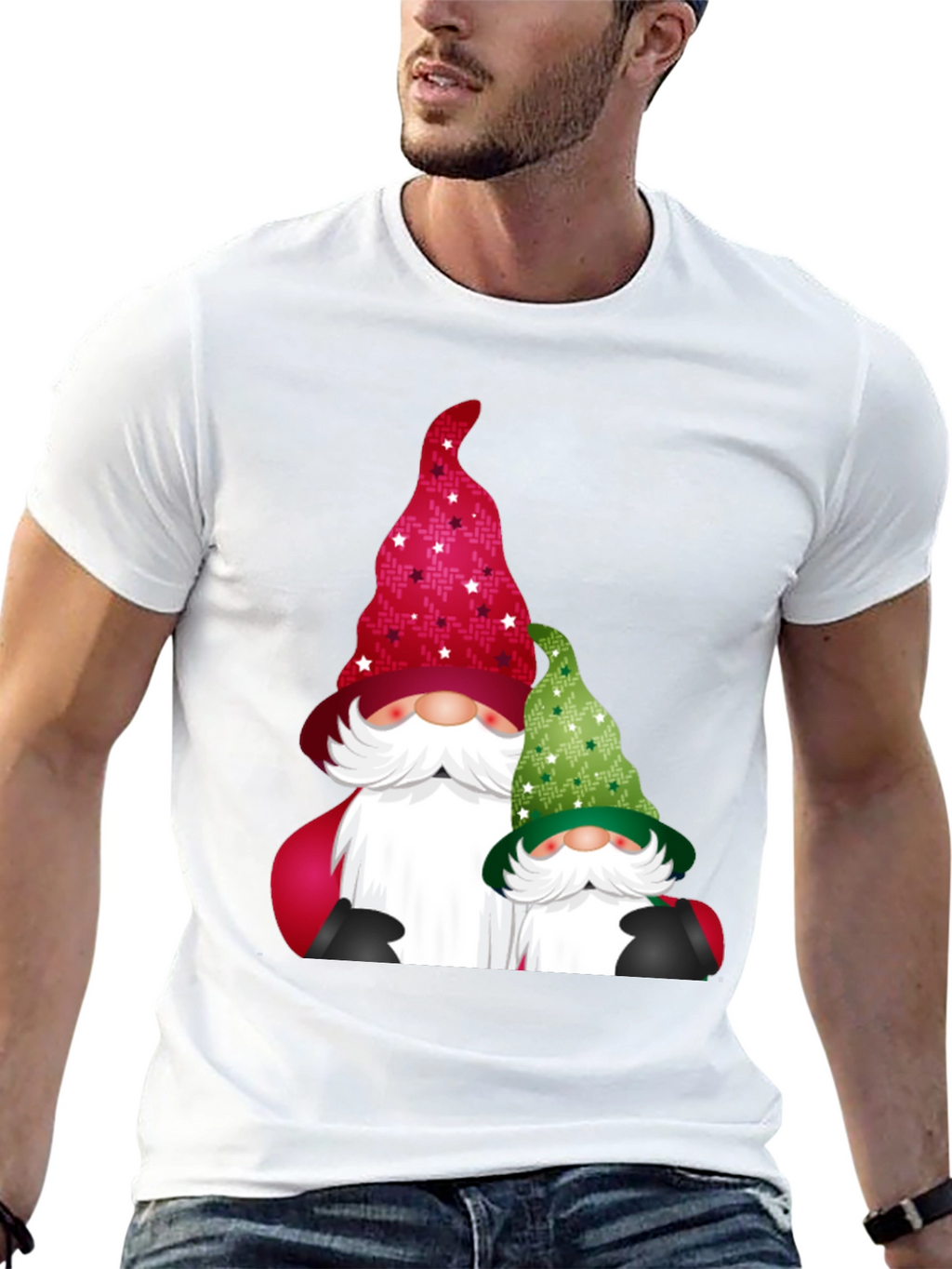 Festive Gnome Graphic Tee