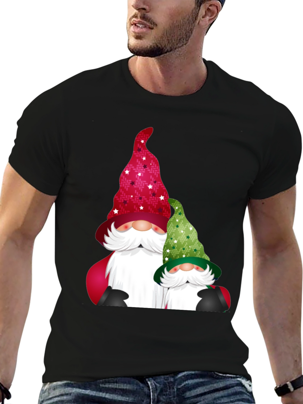 Festive Gnome Graphic Tee