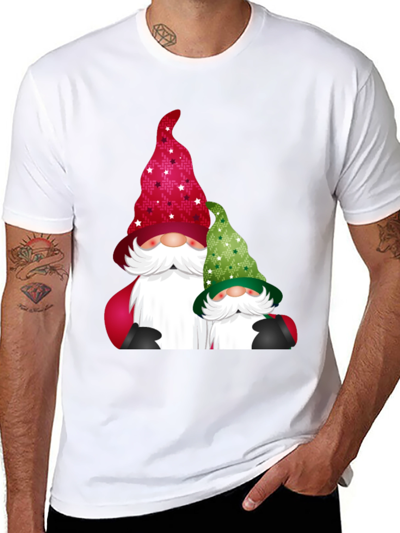 Festive Gnome Graphic Tee