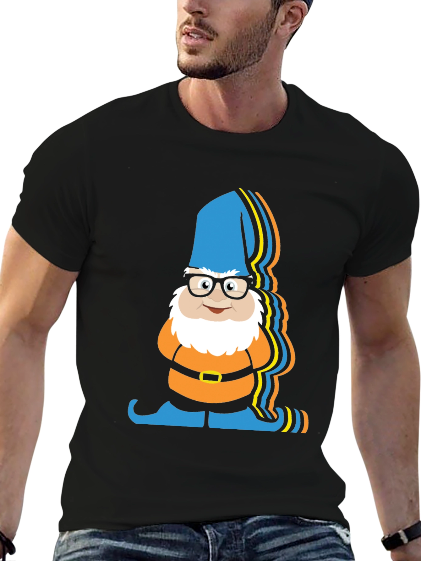 Gnome Graphic Tee - Quirky Style