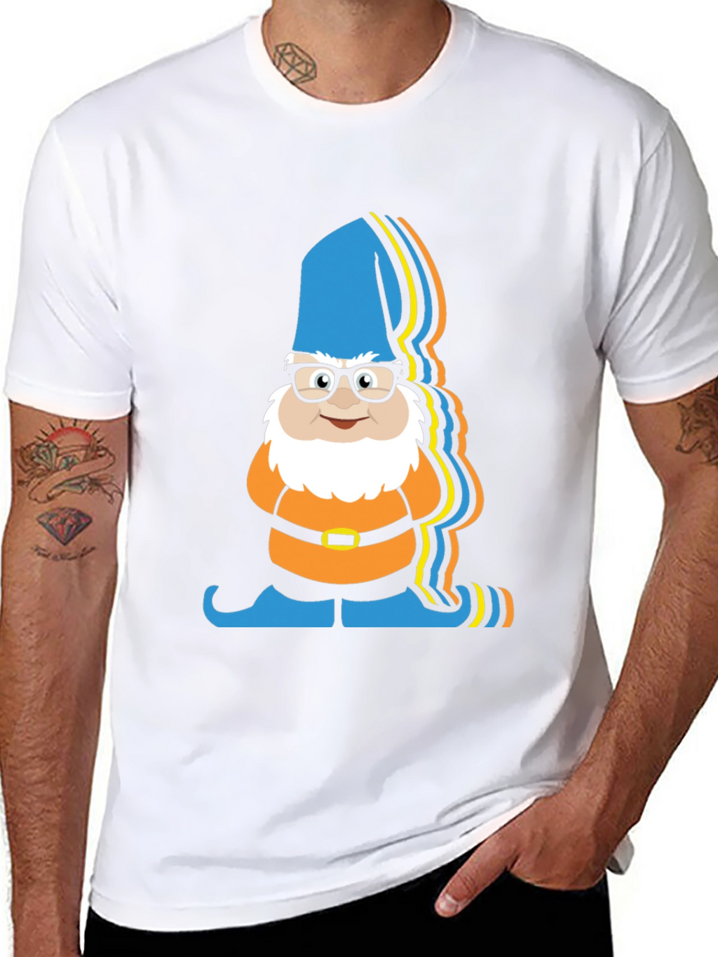Gnome Graphic Tee - Quirky Style