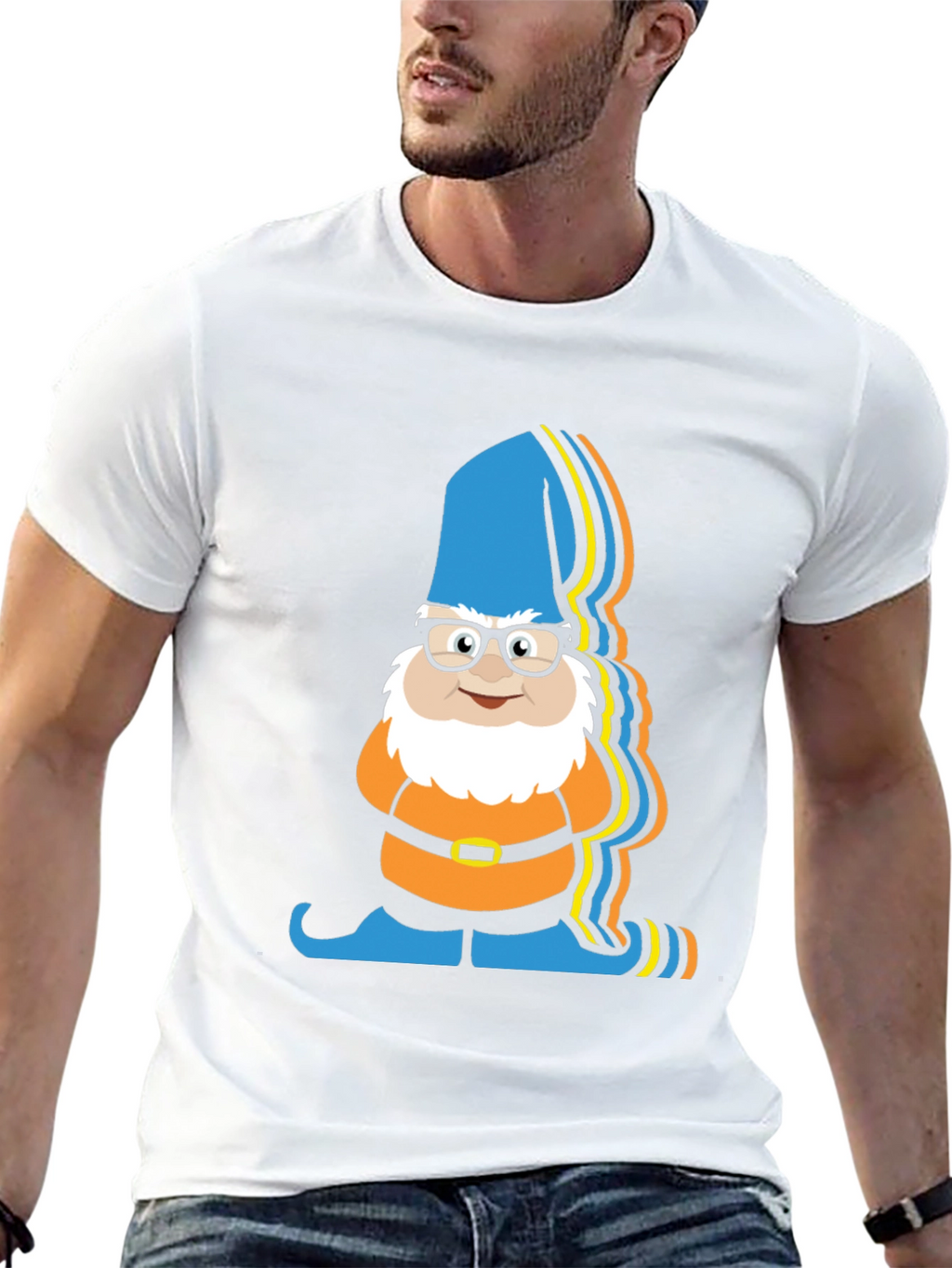 Gnome Graphic Tee - Quirky Style